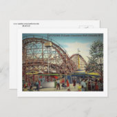 Palisades Amusement Park, Fort Lee, NJ Briefkaart (Voorkant / Achterkant)