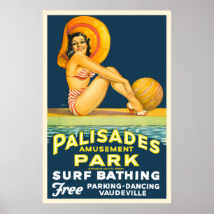 Palisades Amusement Park -  Poster 1937
