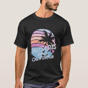 Palisades Beach Californië T-shirt