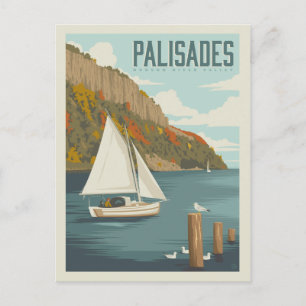 Palisades Hudson Valley, NY Briefkaart