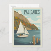 Palisades Hudson Valley, NY Briefkaart (Voorkant / Achterkant)