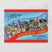 Palisades NJ Groeten Ansichtkaart Briefkaart (Voorkant)