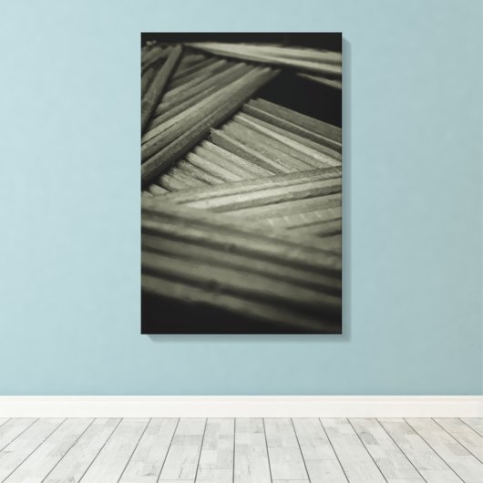PALITOS old Canvas Afdruk (Insitu (Houten vloer))