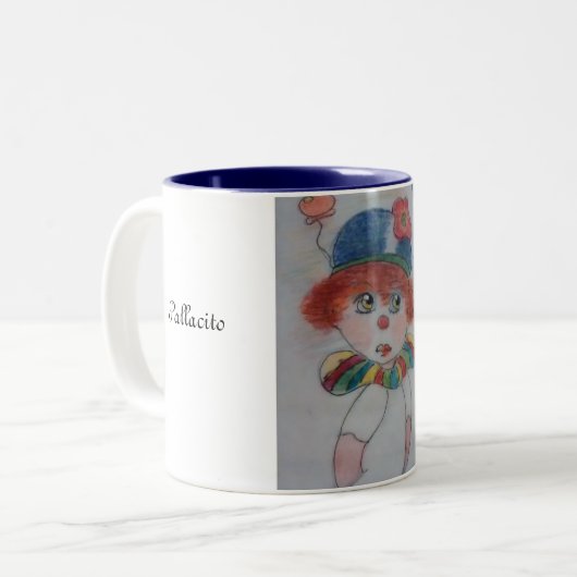 Pallacito cute Mug Tweekleurige Koffiemok (Voorkant links)