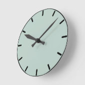 Palladian Blue Round Wall klok (Hoek)