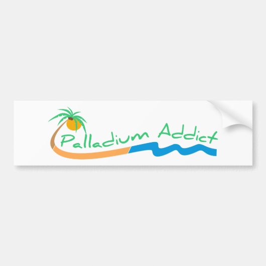 Palladium Addict Bumpersticker (Voorkant)