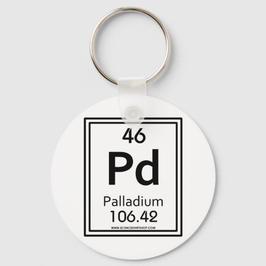 Palladium Sleutelhanger (Voorkant)