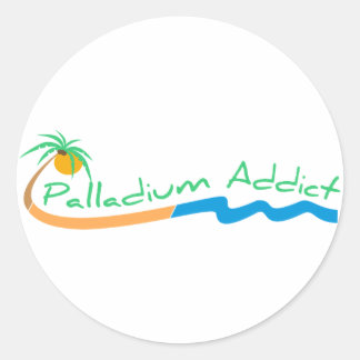 Palladium verslaafde Stickers