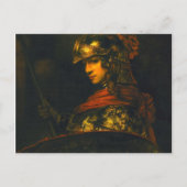 Pallas Athena 1657, ingediend door Rembrandt Harme Briefkaart (Voorkant)