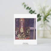 Pallas Athena door Gustav Klimt Briefkaart (Staand voorkant)