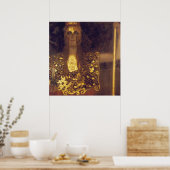 Pallas Athena door Gustav Klimt Poster (Keuken)