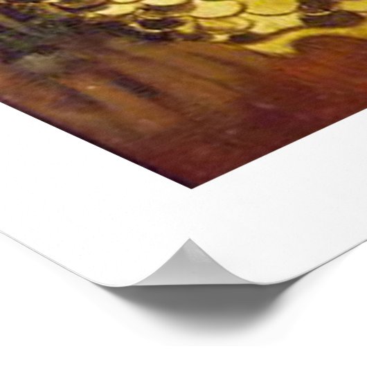 Pallas Athena door Gustav Klimt Poster (Hoek)