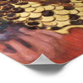 Pallas Athena door Gustav Klimt Poster (Hoek)