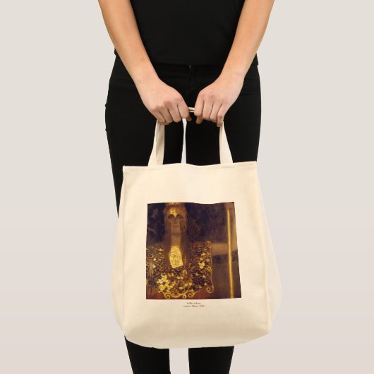 Pallas Athena door Gustav Klimt Tote Bag (Voorkant (product))