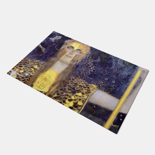 Pallas Athena, Gustav Klimt Deurmat (Schuin)