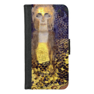 Pallas Athena, Gustav Klimt iPhone 8/7 Portemonnee Hoesje