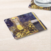 Pallas Athena, Gustav Klimt Kartonnen Onderzetters (Schuin)