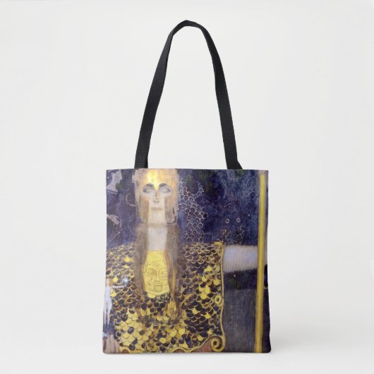 Pallas Athena, Gustav Klimt Tote Bag (Voorkant)