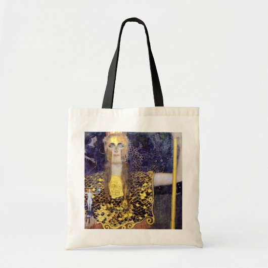 Pallas Athena, Gustav Klimt Tote Bag (Voorkant)