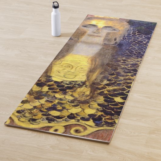 Pallas Athena, Gustav Klimt Yogamat (In situ)