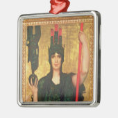 Pallas Athena Metalen Ornament (Links)