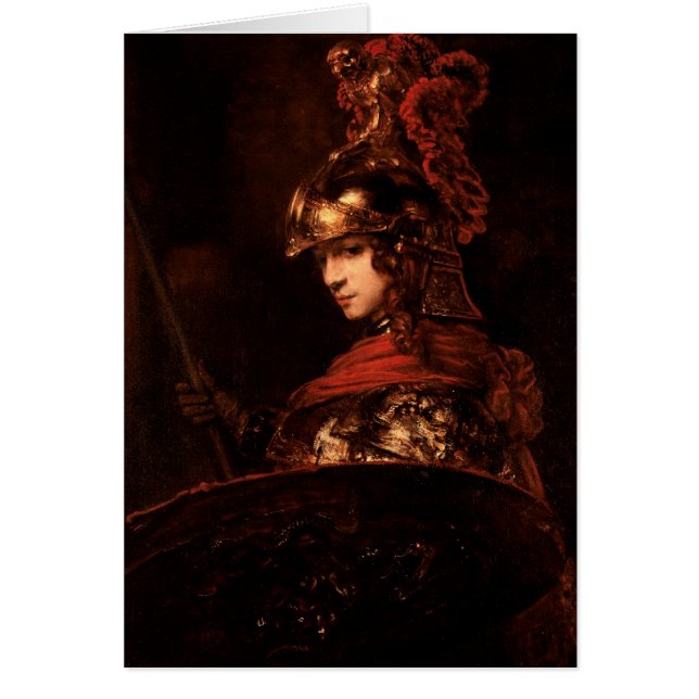 Pallas Athena of, gepantserd, 1664-65 (Voorkant)