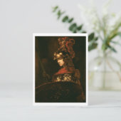 Pallas Athena of, gepantserd, 1664-65 Briefkaart (Staand voorkant)