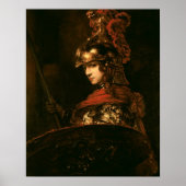 Pallas Athena of, gepantserd, 1664-65 Poster (Voorkant)