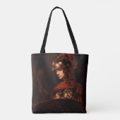 Pallas Athena of, gepantserd, 1664-65 Tote Bag (Achterkant)