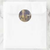 Pallas Athena Ronde Sticker (Tas)