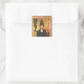Pallas Athena Vierkante Sticker (Tas)