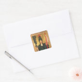 Pallas Athena Vierkante Sticker (Envelop)