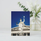 Pallas-Athene-fontein Briefkaart (Staand voorkant)