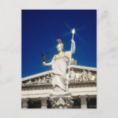 Pallas-Athene-fontein Briefkaart (Voorkant)