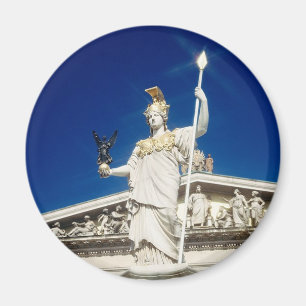 Pallas-Athene-fontein Magneet