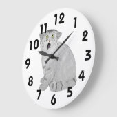 Pallas Cat Clock Grote Klok (Hoek)