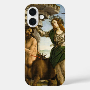 Pallas en de Centaur door Sandro Botticelli iPhone 16 Hoesje