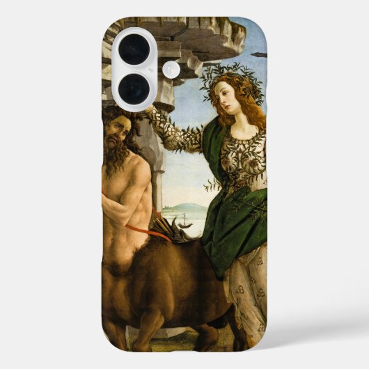 Pallas en de Centaur door Sandro Botticelli Case-Mate iPhone Case (Achterkant)