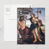 Pallas en de Centaur, Sandro Botticelli Briefkaart (Voorkant / Achterkant)