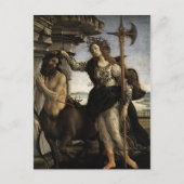 Pallas en het centrum briefkaart (Voorkant)