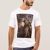 Pallas en het centrum door Botticelli T-shirt (Voorkant)