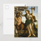 Pallas en het centrum door Sandro Botticelli Briefkaart (Voorkant / Achterkant)