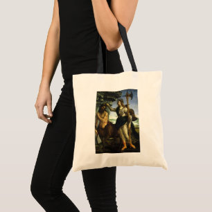 Pallas en het centrum door Sandro Botticelli Tote Bag
