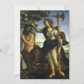 Pallas (Minerva) en Centaur door Sandro Botticelli (Voorkant)