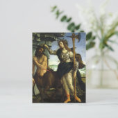 Pallas (Minerva) en de centaur van Sandro Botticel Briefkaart (Staand voorkant)