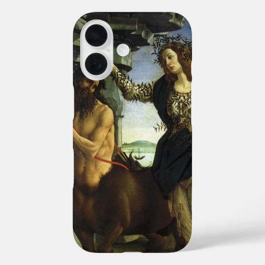 Pallas (Minerva) en de centaur van Sandro Botticel Case-Mate iPhone Case (Achterkant)