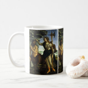 Pallas (Minerva) en de centaur van Sandro Botticel Koffiemok
