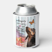 Pallet Angels heeft soms Paws Dachshund-citaten Blikjeskoeler (Blikje Voorkant)