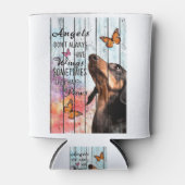 Pallet Angels heeft soms Paws Dachshund-citaten Blikjeskoeler (Voorkant)