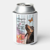 Pallet Angels heeft soms Paws Dachshund-citaten Blikjeskoeler (Blikje Achterkant)